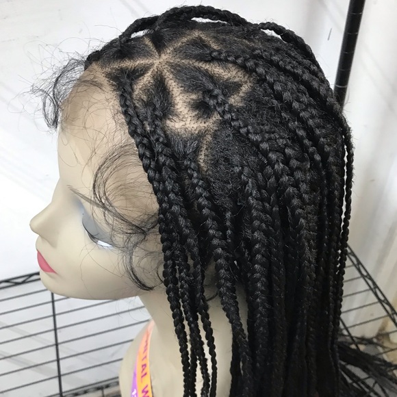 Outre Knotless Triangle Part Braids Lace Frontal Wig - Picture 4 of 12